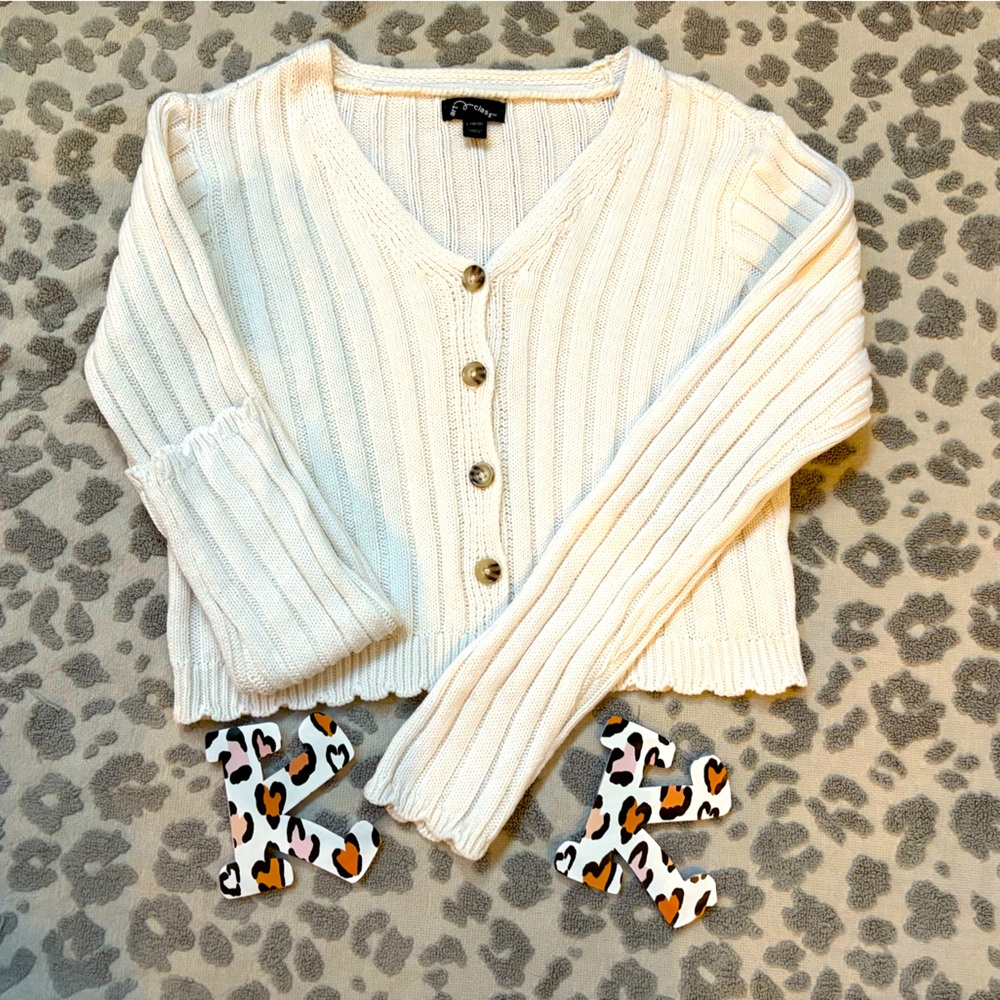 Women's White Sweater